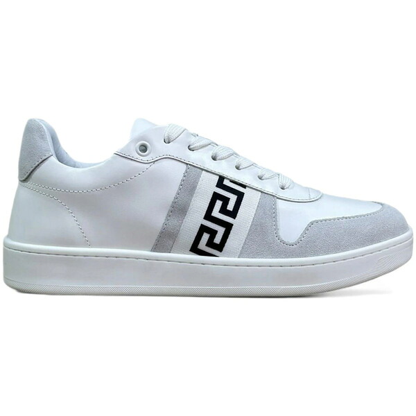Versace ヴェルサーチ レディース スニーカー 【Versace La Greca Sneakers White Black (Women's)】 サイズ EU_38(24cm) White/Black