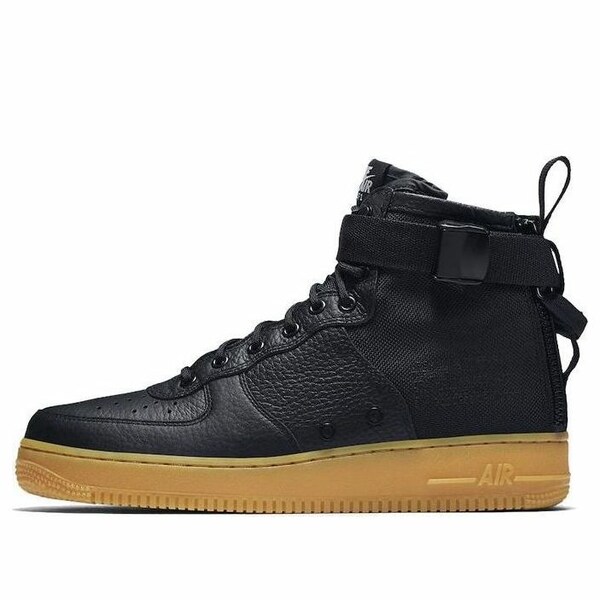 Nike ナイキ メンズ スニーカー 【Nike SF Air Force 1 Mid 'Black Gum' 917753-003】 サイズ US_12(30.0cm)|asty