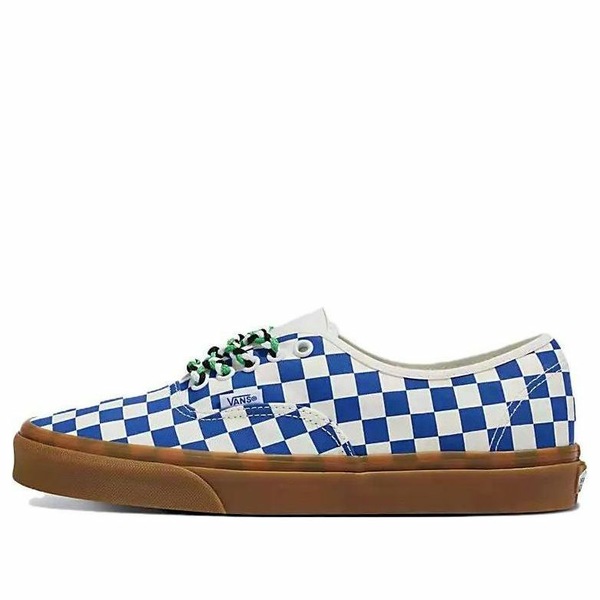 Vans バンズ メンズ スニーカー  【Vans Authentic Checkerboard Shoes \u0027Blue White Gum\u0027 VN0009PVY6Z】  大きさ US_9.5(27.5糎)