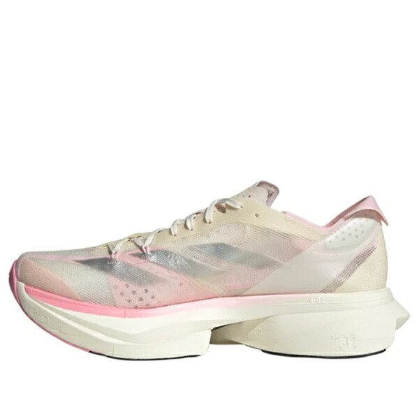 adidas アディダス メンズ スニーカー 【adidas Adizero Adios Pro 3 'White Silver Clear Pink' IG6440】 サイズ US_12(30.0cm)｜asty