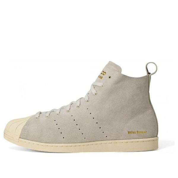 adidas アディダス メンズ スニーカー  【adidas x Wales Bonner Superstar Hi \u0027Mist Stone\u0027 JQ7633】  大きさ US_7(25.0糎)