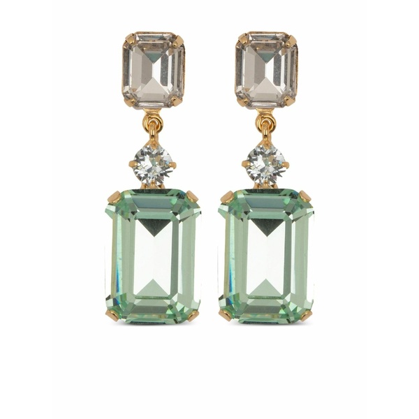 ジェニファーベア レディース ピアス&イヤリング アクセサリー Justine earrings Green|asty
