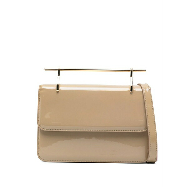 エムツーマレティエ レディース クラッチペダル御徒面子 御徒面子 Leather clutch bag Neutrals