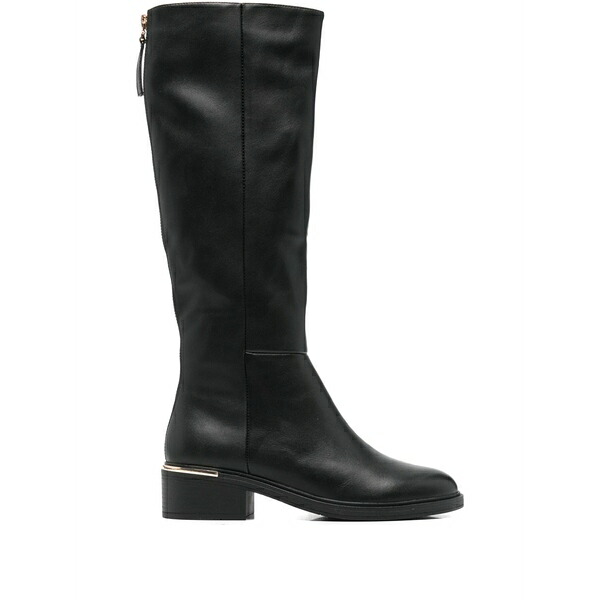 エクステ レディース ブーツ シューズ Zip detail boots Black
