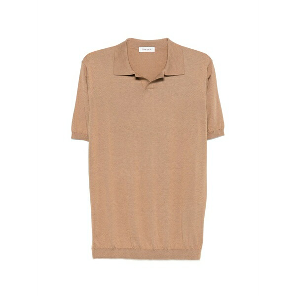 カングラ  メンズ ティーシャツ トップス Short-sleeves t-shirt Brown トップス-Tシャツ・カットソー-メンズファッション