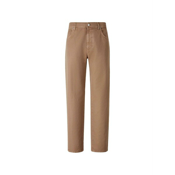 PTトリノ メンズ ジーンズズボン下 ボトムス Five-pocket jeans Brown