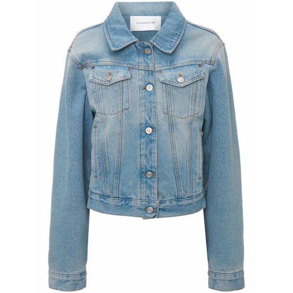ヴィクトリア ベッカム レディース 上衣＆上衣 アウター Padded denim jacket Blue