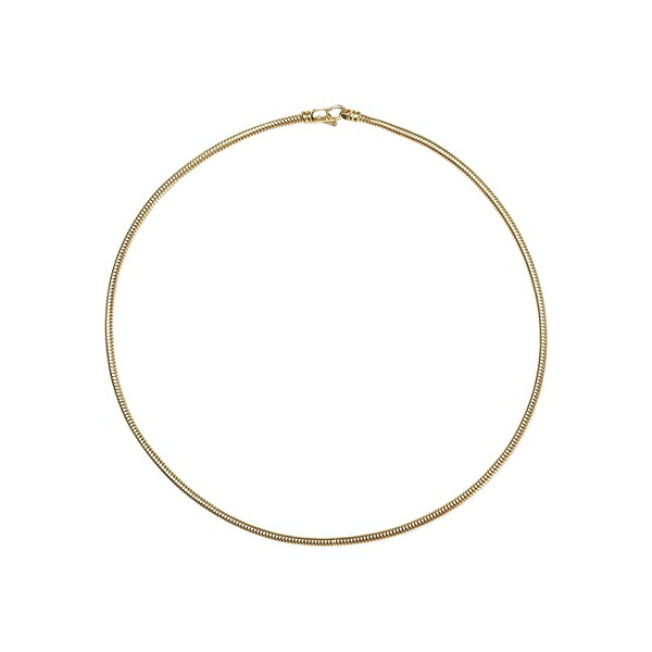 トムウッド メンズ ネックレス・チョーカー アクセサリー Snake-chain necklace Yellow|asty