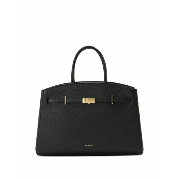 デメリエー レディース トートバッグ バッグ Midi hudson tote bag Black