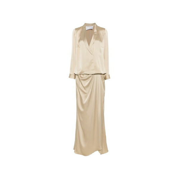 アイレ レディース スカート ボトムス Draped skirt set Neutrals|asty