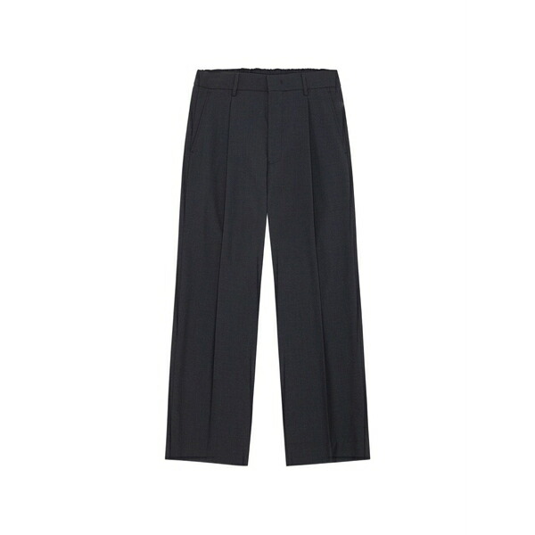 エヌエヌ77 メンズ 心地好いズボン下 ボトムス Kay pleated trousers Blue