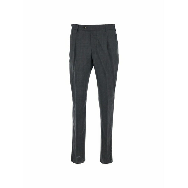 PTトリノ メンズ カジュアルパンツ ボトムス Pleated trousers Grey