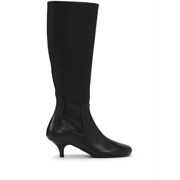 マーシャル  レディース ブーツ シューズ 55粍 spilla leather knee-high boots Black