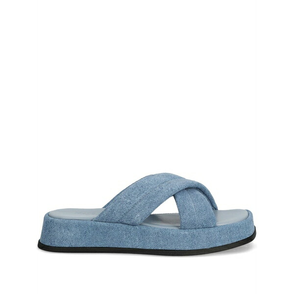 マルコポーロ レディース サンダル シューズ Crossover denim-effect sandals -｜asty 37,570円