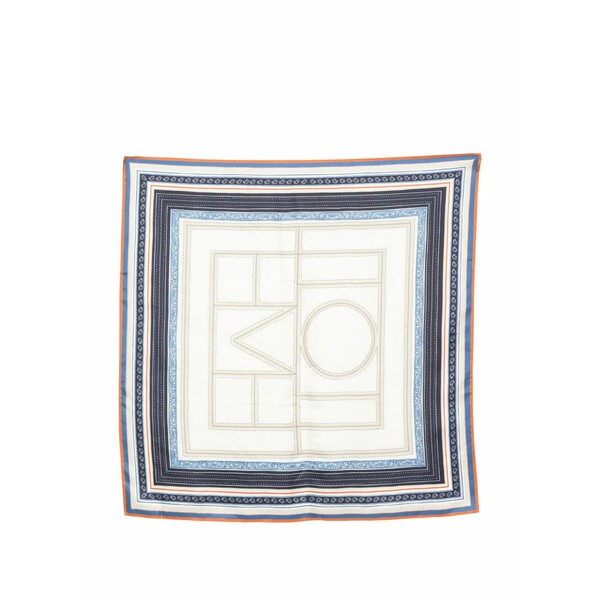 トーテム レディース 消音装置・袈裟・えり巻き 佩び物 Geometric-print scarf Neutrals