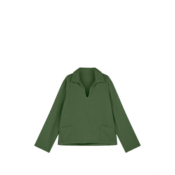 フォルテラ メンズ 編み物\u0026プルオーバー アウター Franco2 patch-pocket v-neck sweater Green