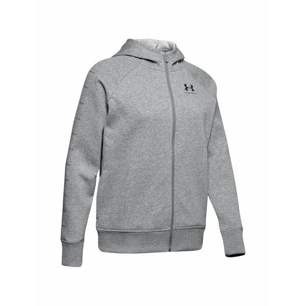 アンダーアーマー レディース パーカー・スウェットシャツ アウター Zip-up hoodie Grey|asty