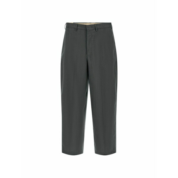 PTトリノ メンズ 心地好いズボン下 ボトムス Dandy straight trousers Grey