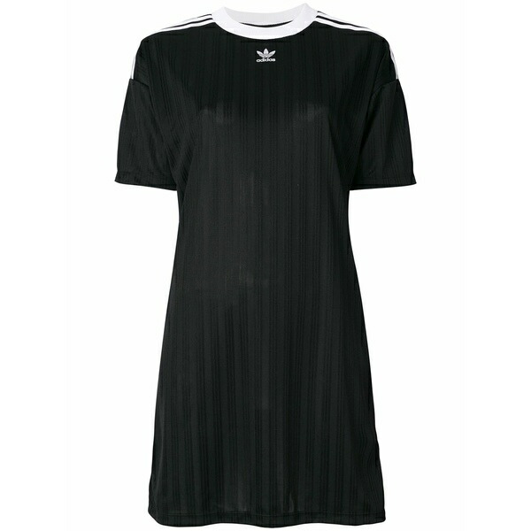 アディダス レディース 衣装 トップス Adidas originals trefoil dress Black