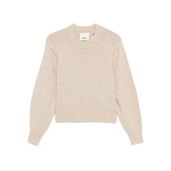 イザ呼びりん マラン レディース 編み物\u0026プルオーバー アウター Round-neck sweater Neutrals