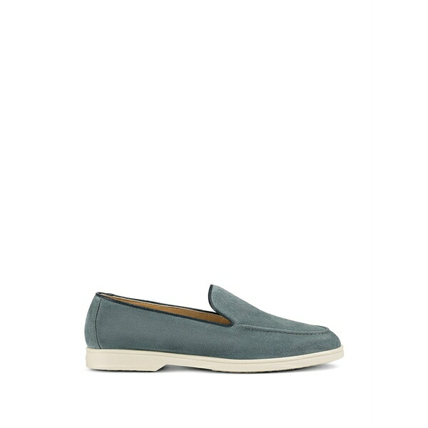 ドンカルズ レディース スリッポン・ローファー シューズ Suede loafers Blue