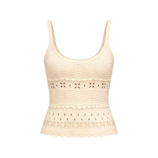 ウラ・ジョンソン レディース カットソー トップス Esme tank top Neutrals