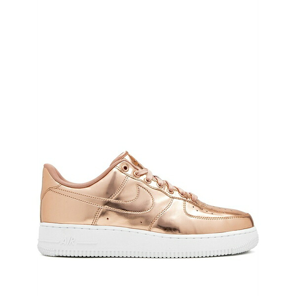 ナイキ レディース スニーカー シューズ Air force 1 sp \"metallic bronze\"" sneakers Pink"