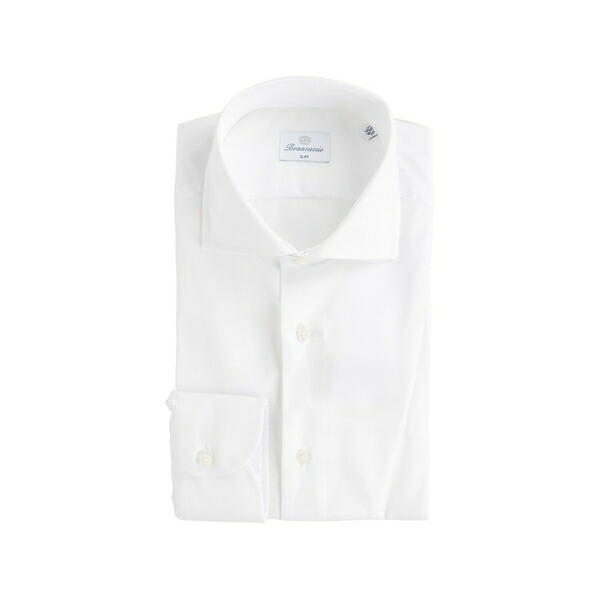 ブランカッチオ メンズ プルオーバー トップス Buttoned shirt White カジュアルシャツ-トップス