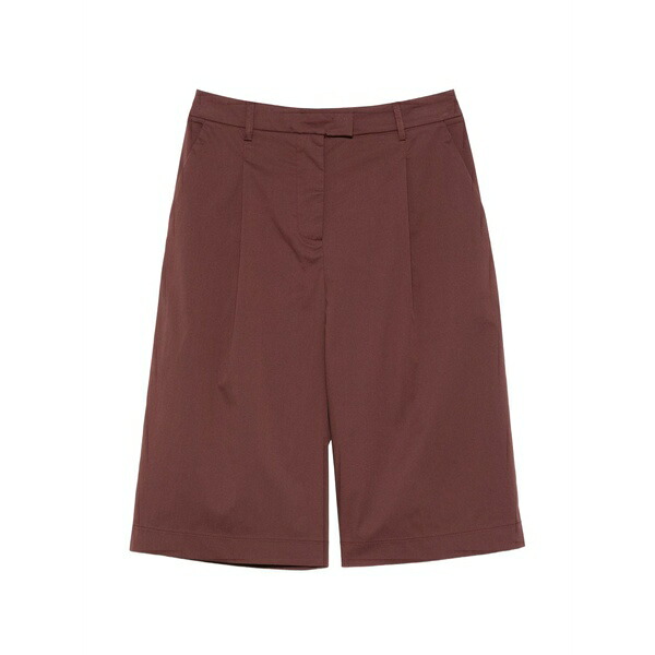 パトリツィア ペペ レディース 心地好いズボン下 ボトムス Pleated trousers Brown