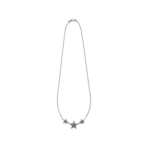 エマニュエレ ビコッキ メンズ 頸飾り・チョー鉄道車両 添え物 Stella necklace Silver