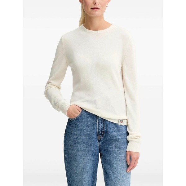 バリー レディース ティーシャツ トップス Logo-patch top Neutrals