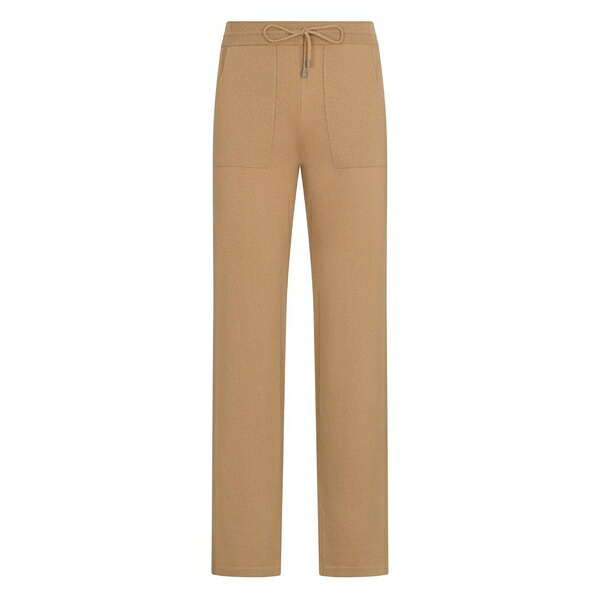 マロ メンズ カジュアルパンツ ボトムス Ribbed drawstring trousers Neutrals｜asty