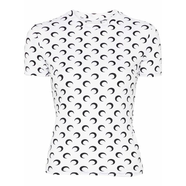 米国海兵隊員 独居室 メンズ プルオーバー トップス Moon jersey t-shirt  White