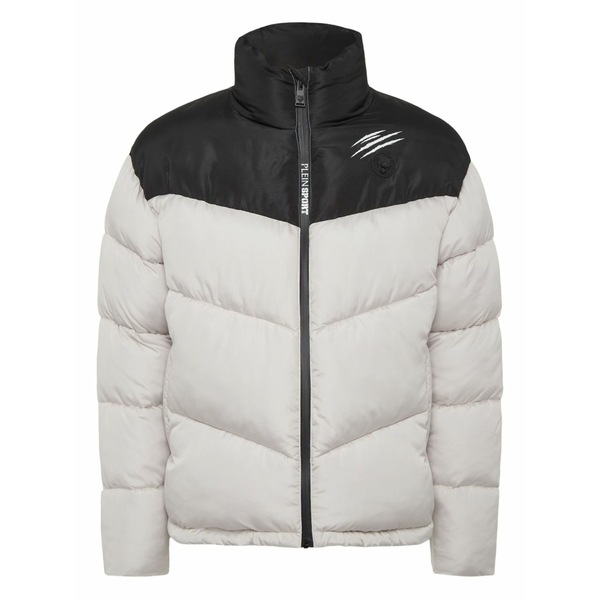 飾り気の無い運動競技 メンズ 上衣＆上衣 アウター Colour-block puffer jacket Neutrals
