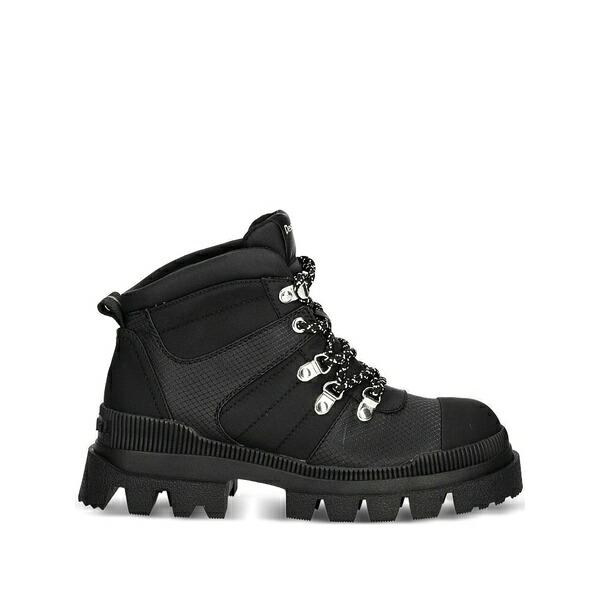 デジグアル レディース ブーツ シューズ Lace-up chunky sole track boots Black｜asty