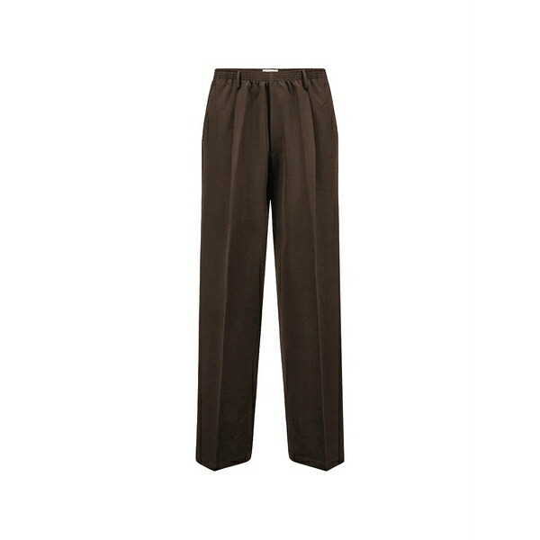 地下室 部屋の入り口 メンズ 心地好いズボン下 ボトムス Elasticated trousers Brown