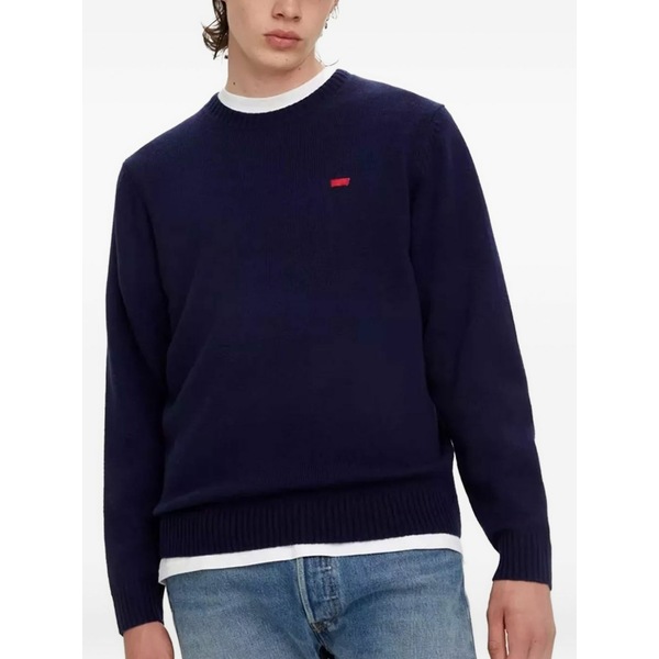 リーバイス メンズ ニット\u0026セーター アウター Crewneck sweater Blue
