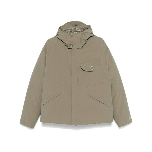 シーピーカンパニー メンズ ジャケット&ブルゾン アウター Padded jacket Green|asty
