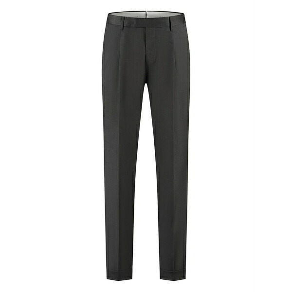 PTトリノ メンズ 心地好いズボン下 ボトムス Pleated-cuff trousers Grey