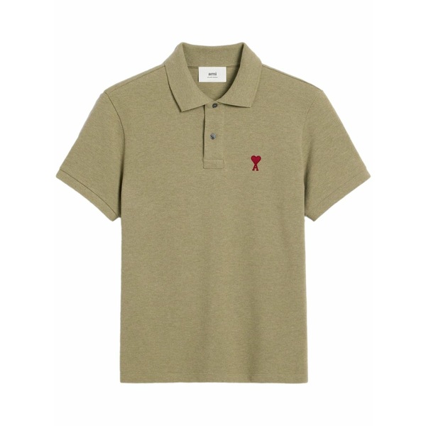意中の女 メンズ スポーツシャツ トップス  ami de coeur organic cotton polo shirt Green メンズファッション-トップス