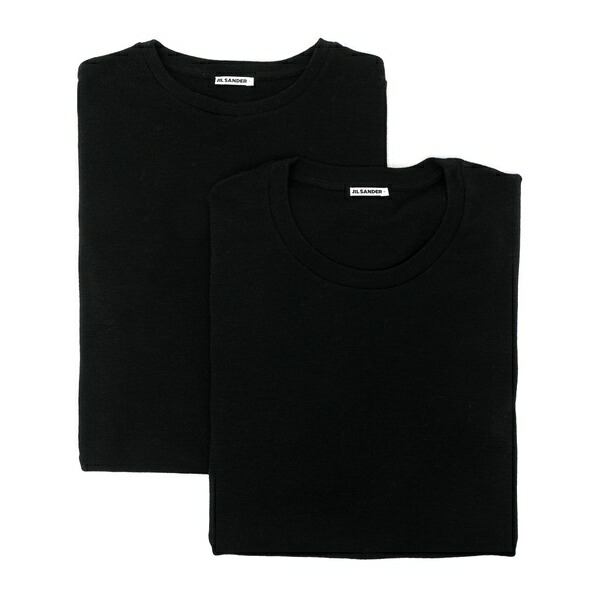 ジル・サンダー レディース ニット&セーター アウター Wool sweater set Black｜asty