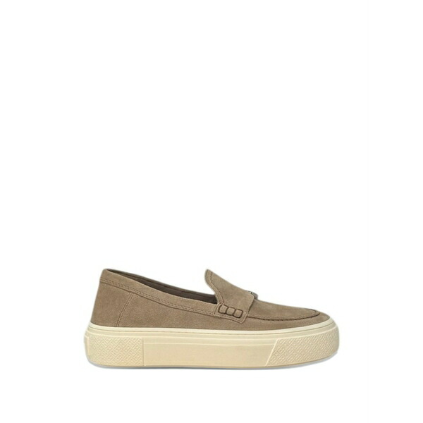 ホー鵞鳥 レディース スリッポン・ローファー シューズ Crosswind platform loafers Neutrals