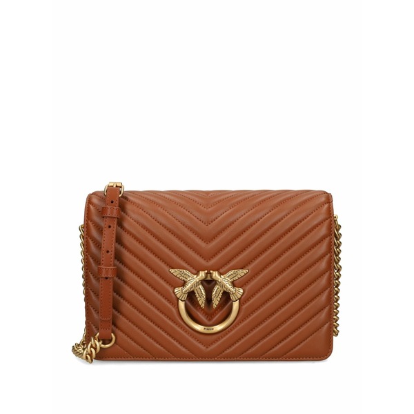 ピンコ レディース ショルダーバッグ バッグ Classic love click cross body bag Brown