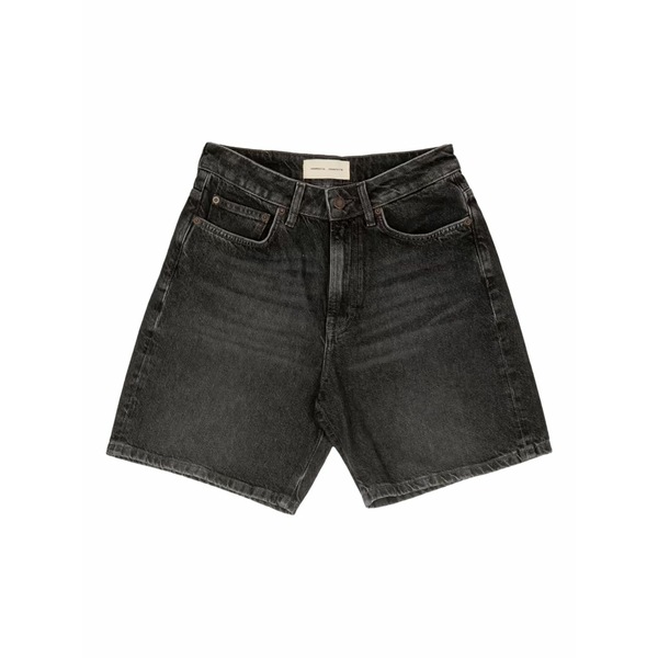 ジーンエリカ属 レディース 心地好いズボン下 ボトムス Belem denim shorts Black