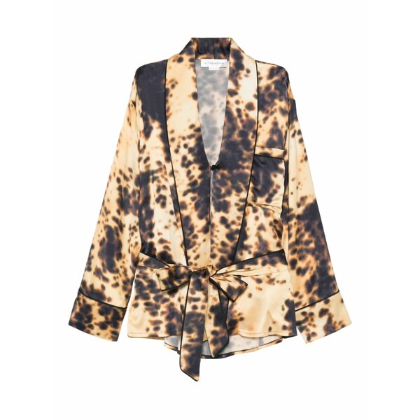 ヴィクトリア ベッカム レディース 上衣＆上衣 アウター Printed jacket Brown