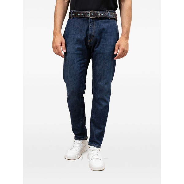 ドンダップ メンズ ジーンズズボン下 ボトムス Washed jeans Blue