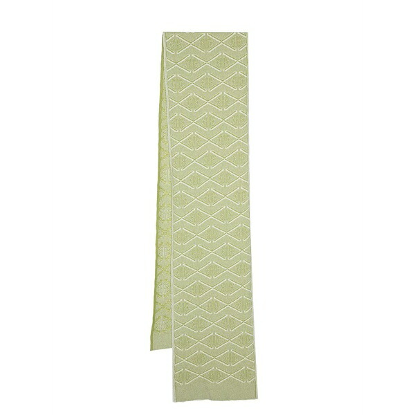 バリー メンズ えり巻き・袈裟・えり巻き 付属物 Monogram cashmere- lambs wool blend scarf Green
