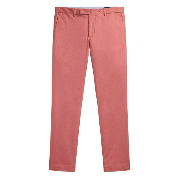 ラルフローレン メンズ 心地好いズボン下 ボトムス Slim-cut chino trousers Pink