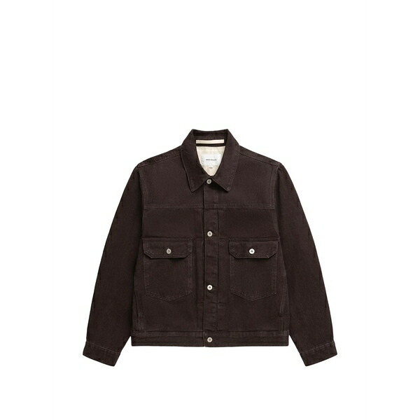 ノースプロジェクト メンズ ジャケット&ブルゾン アウター Pocket cotton jacket Brown|asty