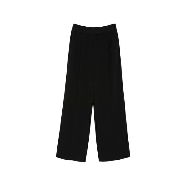 マレーラ レディース 心地好いズボン下 ボトムス Tairone wide-leg trousers Black